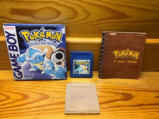 Pokémon Azul PAL-ESP con Caja + Guía