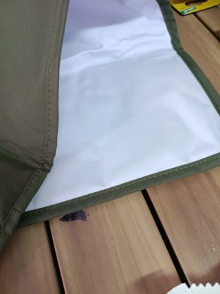 MOON bolsa de pañales de ónix en forma de V