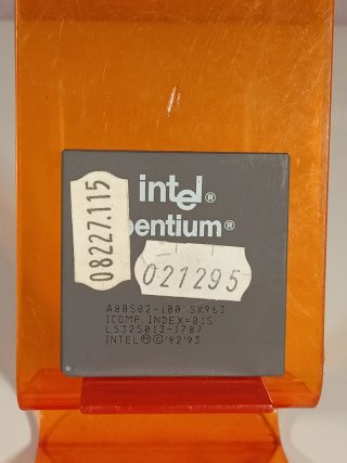 Procesadores Intel Vintage