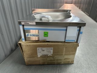 Lavamanos Inox Colgado con Grifo