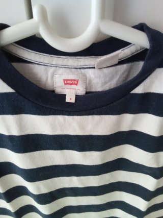 Camiseta Levi's Mighty Made Rayas Azul/Blanco