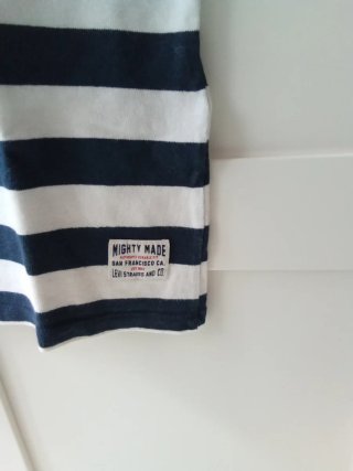 Camiseta Levi's Mighty Made Rayas Azul/Blanco