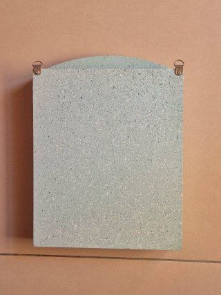 Scatola portachiavi mucca in legno