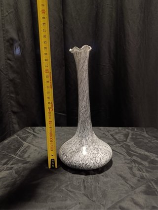 Coppia di vasi in vetro di Murano