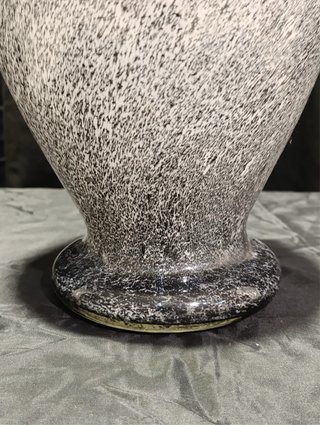 Coppia di vasi in vetro di Murano