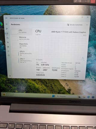Ordenador portátil Lenovo Plata