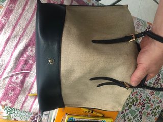 Bolso Carolina Herrera Beige y Marrón