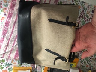 Bolso Carolina Herrera Beige y Marrón