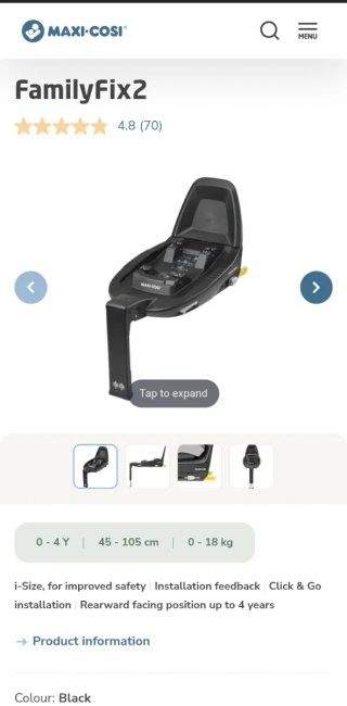 Maxi Cosi FamilyFix2 Base Isofix
