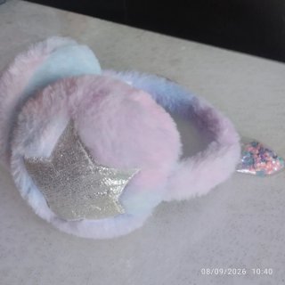 Orejeras de invierno para niña