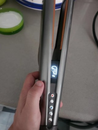 Plancha Secador Dyson Naranja/Plata