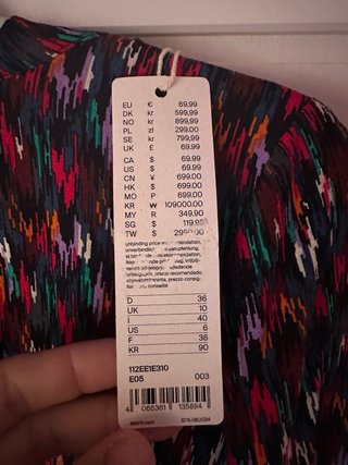 Vestido Espirit edc Multicolor