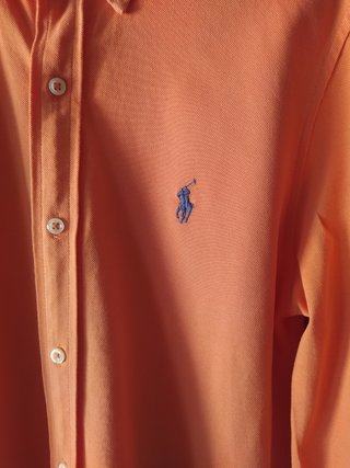 Camisa Polo Ralph Lauren Naranja Talla M