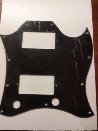 Golpeador Guitarra SG Negro