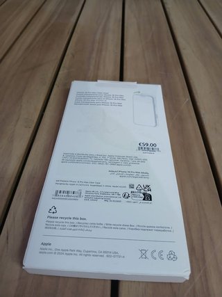 Apple Funda iPhone 16 Pro MagSafe Transparente