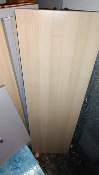 Escritorio madera y metal