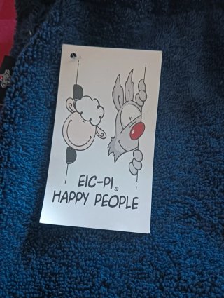 Ciabatte e sacca EIC-PI Happy People Nuove
