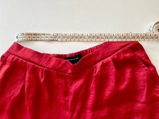 Pantaloni palazzo cropped Atmosphere rossi