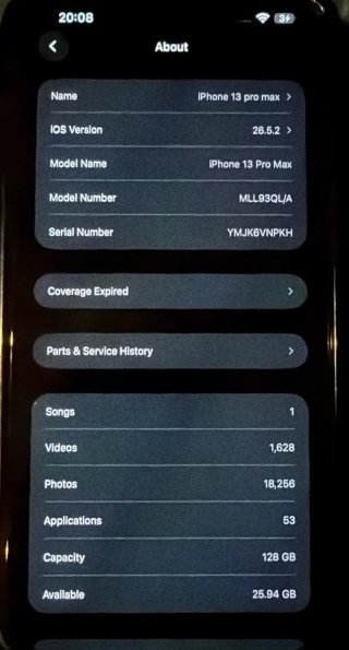 iPhone 13 Pro Max Negro