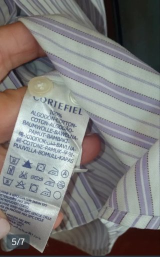 Camisa hombre Cortefiel Talla 6
