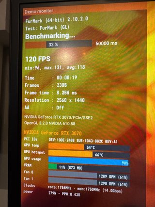 ASUS ROG Strix 3070 OC Tarjeta Gráfica
