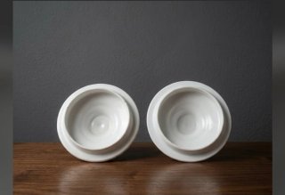 Pareja Albarero/Tarros Farmacia Porcelana S.XIX