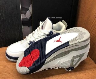 Zapatillas Jordan 4 Retro Blanco Azul Talla 38