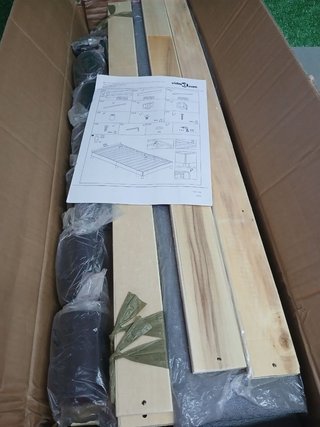 vidaXL Estructura de cama 90x190