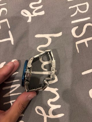 Reloj Festina Cronógrafo Azul y Plateado