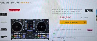 Rane System One DJ Controller NUEVO