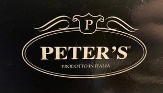 Mocassini Peter's neri glitter nappe 41