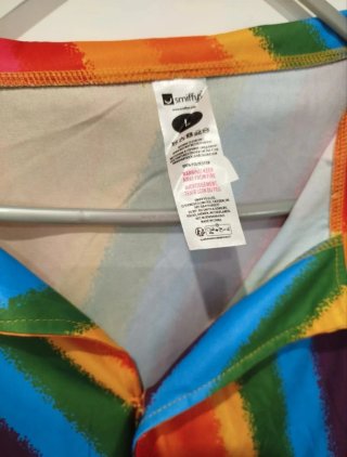 Camisa estampada  Arcoíris payaso