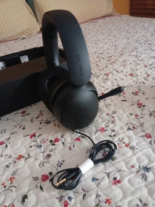 Cascos Inalámbricos Negros con pinganillo para hab
