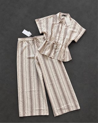 Conjunto top y pantalón Zara