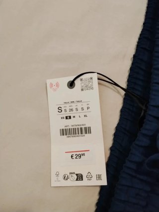 Pantalón pijama Zara rayas azul