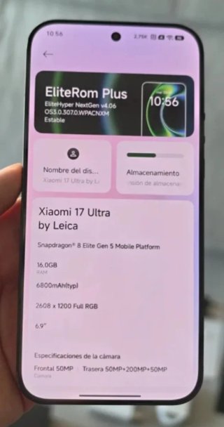 Xiaomi 17 Ultra Negro - Como Nuevo