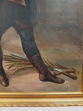 Óleo sobre lienzo San Pelayo Marti