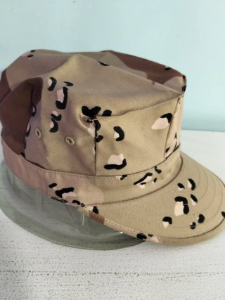 Gorra militar estilo marine camuflaje