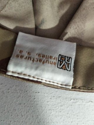 Gorra militar estilo marine camuflaje