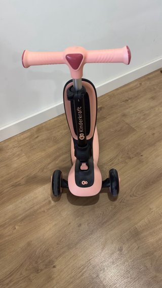 Patinete infantil 3 ruedas rosa