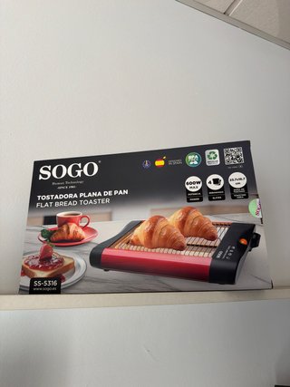 Tostador Plano Sogo