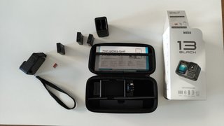 GoPro Hero 13 Black + Cargador + 3 Baterías