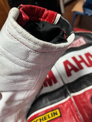 Chaqueta Piel Moto Yamaha Talla L