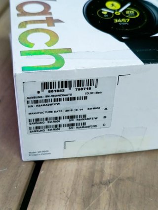 Samsung Galaxy Watch Active Negro