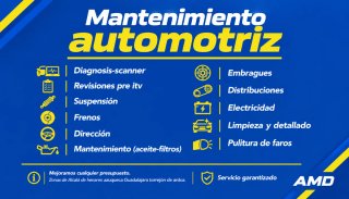 Servicio de reparación y mantenimiento automotriz