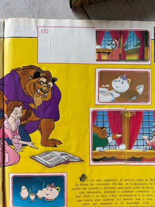 Álbum Cromos La Bella y la Bestia Disney Panini