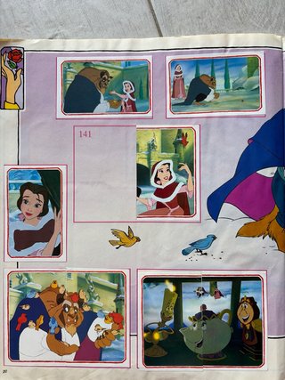Álbum Cromos La Bella y la Bestia Disney Panini