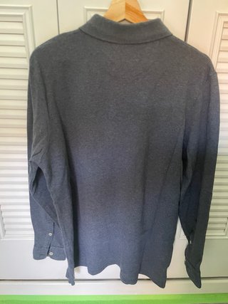Polo Álvaro Moreno M Manga Larga Azul Marino