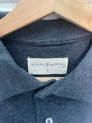 Polo Álvaro Moreno M Manga Larga Azul Marino