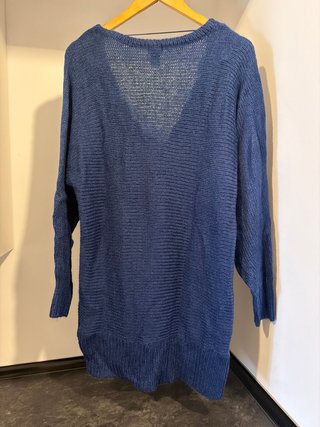 Jersey H&M Azul Trenzado